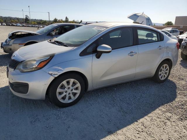 KIA RIO LX 2014 con VIN KNADM4A32E6350818 - Foto de la subasta