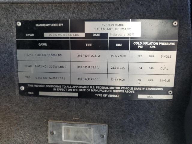 Photo 10 from auction – 2013 SETRA BUS with VIN WKKA57PH0D3010146