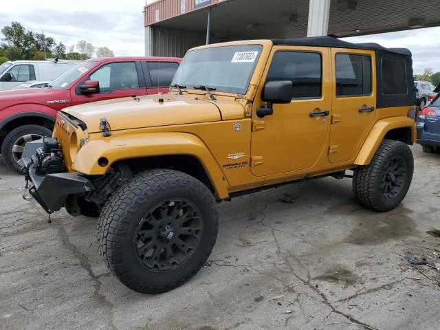 JEEP WRANGLER U 2014 with VIN 1C4BJWEG1EL196874 - Photo from auction