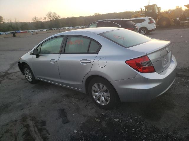 Photo 2 from auction – 2012 HONDA CIVIC LX with VIN 2HGFB2F57CH603676