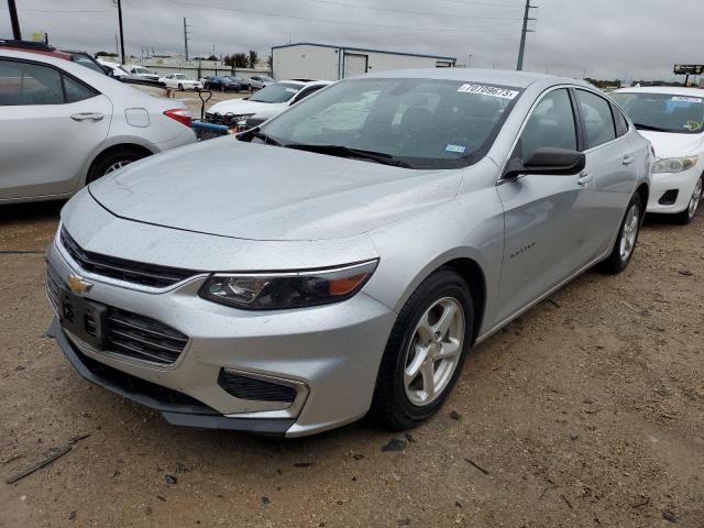 CHEVROLET MALIBU LS 2018 with VIN 1G1ZB5ST9JF130565 - Photo from auction