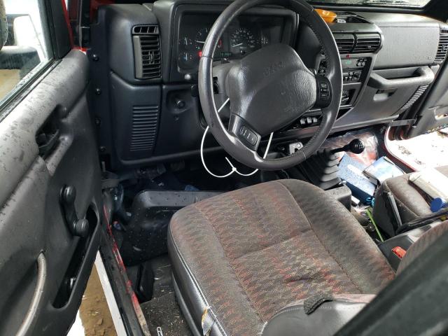 Photo 8 from auction – 2000 JEEP WRANGLER / with VIN 1J4FA49S2YP713675