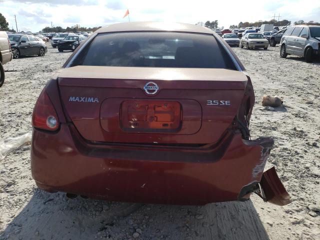 Photo 6 from auction – 2006 NISSAN MAXIMA SE with VIN 1N4BA41E86C835669
