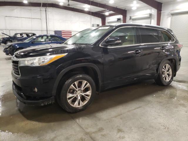 TOYOTA HIGHLANDER 2015 with VIN 5TDJKRFH8FS175148 - Photo from auction