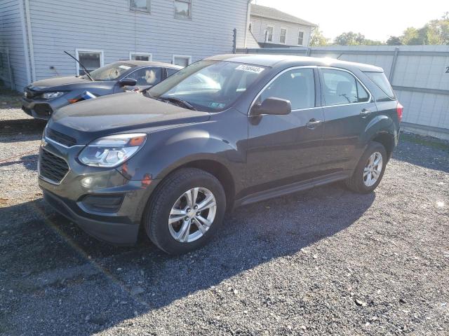 CHEVROLET EQUINOX LS 2017 with VIN 2GNALBEK6H1531728 - Photo from auction