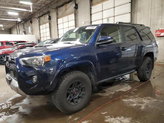 TOYOTA 4RUNNER SR 2022 with VIN JTERU5JR0N6022439 - Photo from auction