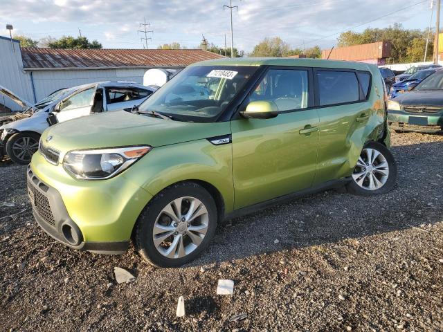 KIA SOUL + 2015 with VIN KNDJP3A5XF7784604 - Photo from auction
