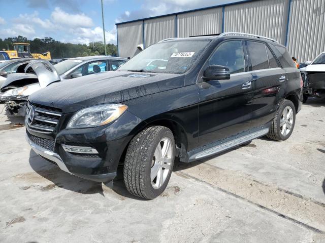 MERCEDES-BENZ ML 350 BLU 2014 with VIN 4JGDA2EB0EA391779 - Photo from auction