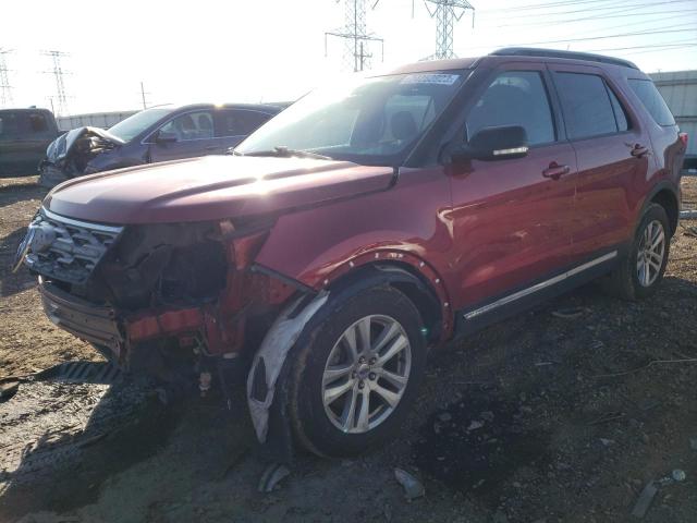 FORD EXPLORER X 2018 with VIN 1FM5K8D83JGB52938 - Photo from auction
