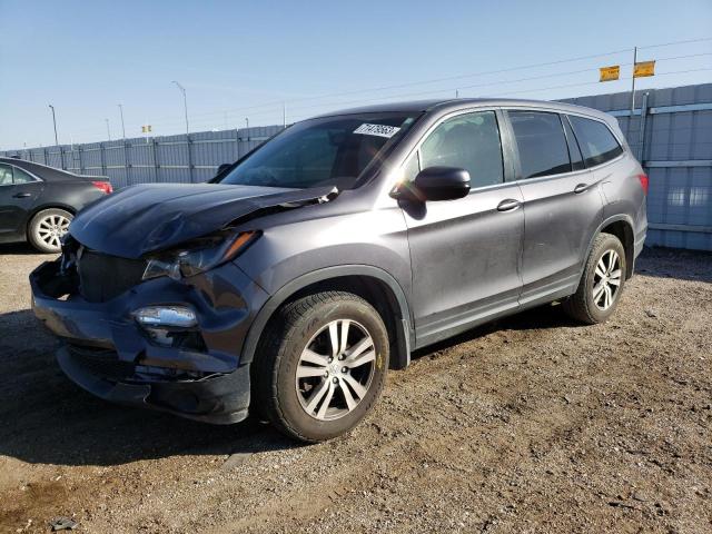 HONDA PILOT 2017 with VIN 5FNYF6H50HB056148 - Photo from auction
