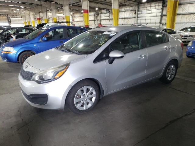 KIA RIO LX 2014 with VIN KNADM4A37E6353293 - Photo from auction