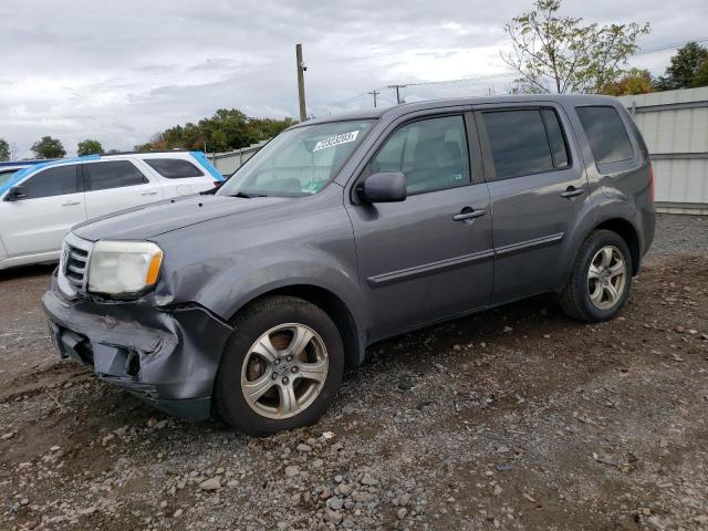 HONDA PILOT EXL 2014 with VIN 5FNYF4H58EB045124 - Photo from auction