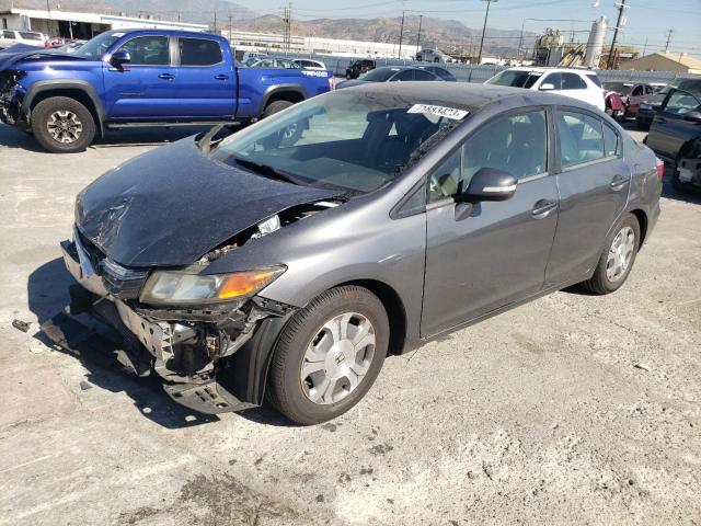 Photo 1 from auction – 2012 HONDA CIVIC HYBR with VIN JHMFB4F27CS000203