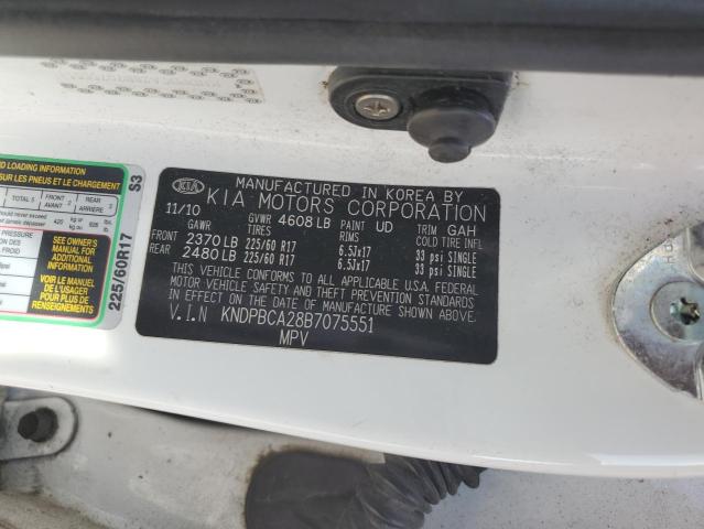 Photo 14 from auction – 2011 KIA SPORTAGE L with VIN KNDPBCA28B7075551