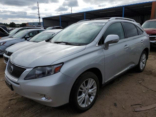 LEXUS RX 450 2010 with VIN JTJBC1BA2A2409292 - Photo from auction