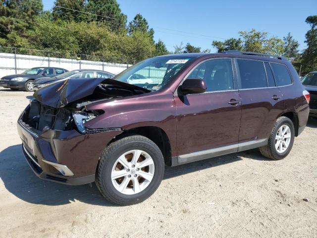 TOYOTA HIGHLANDER 2013 с VIN 5TDBK3EH4DS244238 - Фото с аукциона