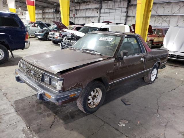 SUBARU BRAT GL 1986 with VIN JF3AU53B8GE503174 - Photo from auction