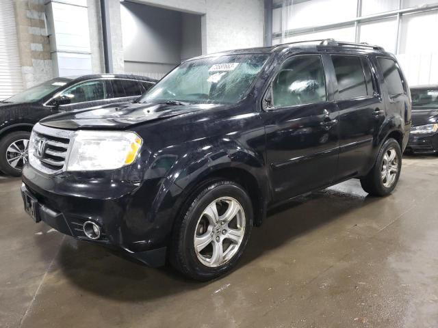 HONDA PILOT EXL 2013 with VIN 5FNYF4H59DB054798 - Photo from auction