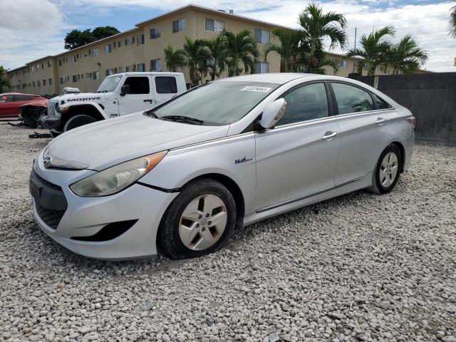 HYUNDAI SONATA HYB 2012 with VIN KMHEC4A47CA030922 - Photo from auction