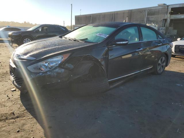 HYUNDAI SONATA HYB 2011 with VIN KMHEC4A45BA018301 - Photo from auction