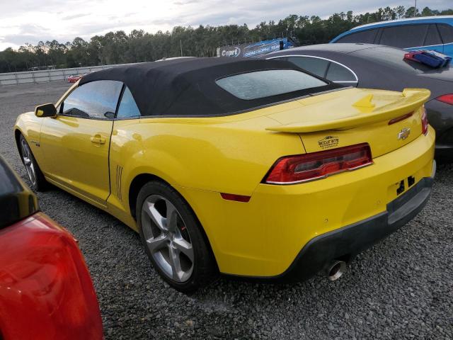Photo 2 from auction – 2014 CHEVROLET CAMARO LT with VIN 2G1FC3D39E9314310