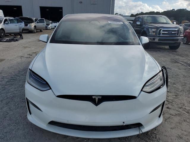 Photo 5 from auction – 2022 TESLA MODEL X with VIN 7SAXCAE53NF358818
