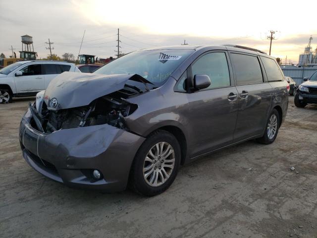 TOYOTA SIENNA XLE 2012 with VIN 5TDYK3DC8CS198900 - Photo from auction