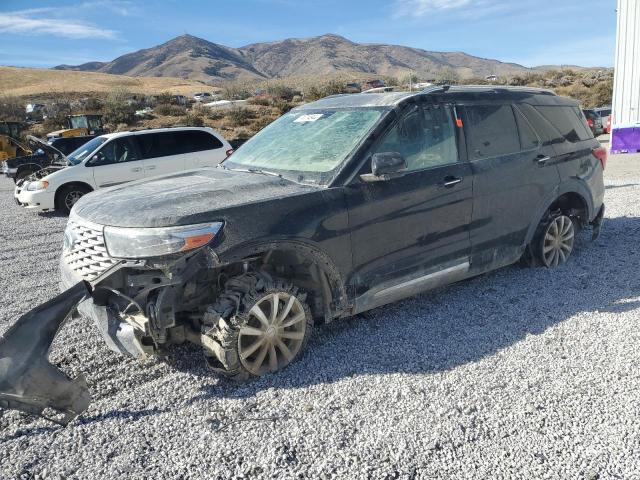 FORD EXPLORER P 2021 with VIN 1FM5K8HC1MGA12454 - Photo from auction