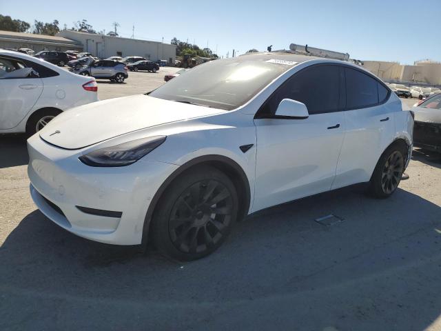 TESLA MODEL Y 2021 with VIN 5YJYGDEE1MF097436 - Photo from auction