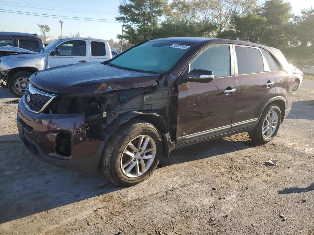 KIA SORENTO LX 2015 with VIN 5XYKTCA66FG643850 - Photo from auction