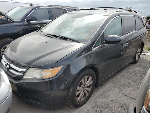 HONDA ODYSSEY EX 2014 with VIN 5FNRL5H69EB058170 - Photo from auction