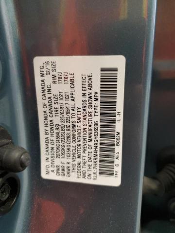 Photo 14 from auction – 2016 HONDA CR-V SE with VIN 2HKRM4H4XGH636996