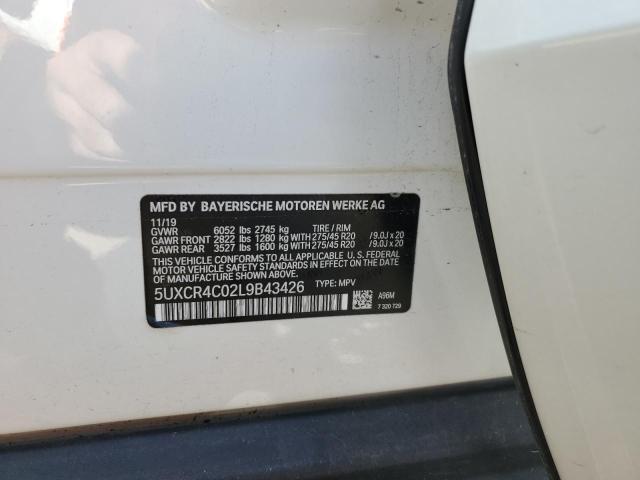 Photo 14 from auction – 2020 BMW X5 SDRIVE with VIN 5UXCR4C02L9B43426