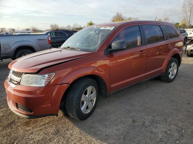 DODGE JOURNEY SE 2013 with VIN 3C4PDCABXDT525368 - Photo from auction