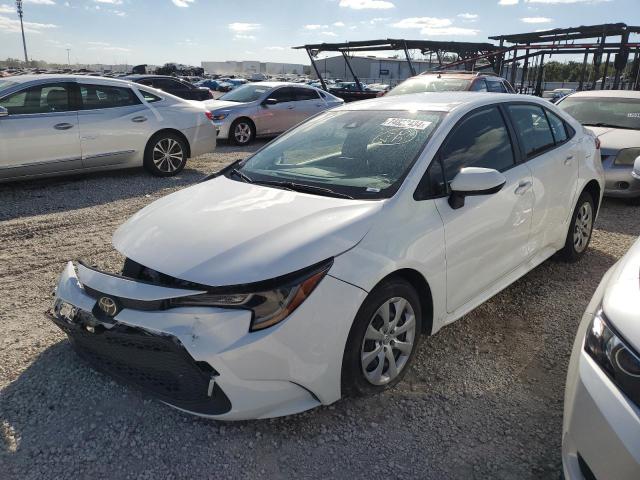 TOYOTA COROLLA LE 2021 with VIN JTDEPMAE7MJ166437 - Photo from auction