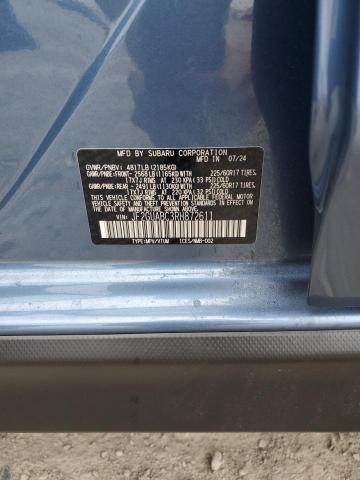 Photo 14 from auction – 2024 SUBARU CROSSTREK with VIN JF2GUABC3RH872611