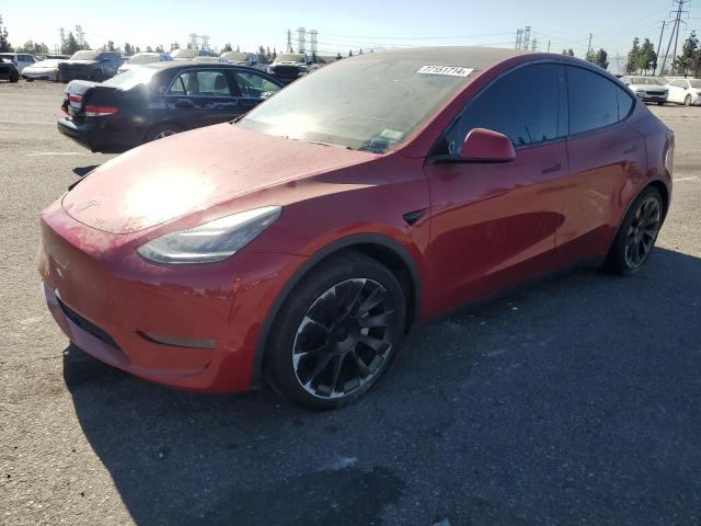 TESLA MODEL Y 2020 с VIN 5YJYGDEE2LF059535 - Снимка от търг