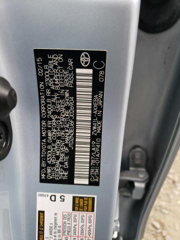 Photo 14 from auction – 2015 TOYOTA PRIUS V with VIN JTDZN3EU6FJ026904
