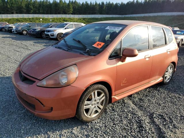 HONDA FIT S 2007 with VIN JHMGD38697S061356 - Photo from auction