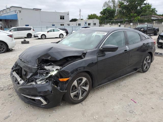 Photo 1 from auction – 2019 HONDA CIVIC LX with VIN 19XFC2F62KE004652