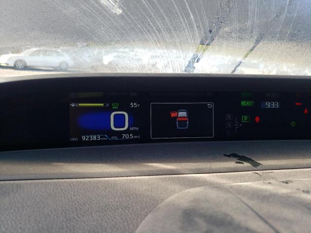 Photo 9 from auction – 2020 TOYOTA PRIUS PRIM with VIN JTDKARFP8L3143571