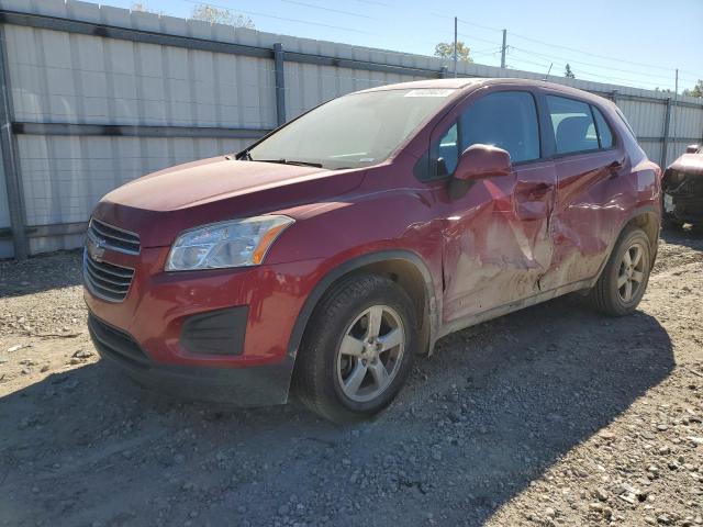 CHEVROLET TRAX 1LS 2015 with VIN KL7CJPSB1FB147648 - Photo from auction