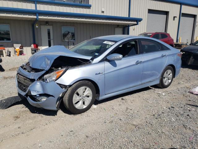 HYUNDAI SONATA HYB 2015 with VIN KMHEC4A45FA120820 - Photo from auction