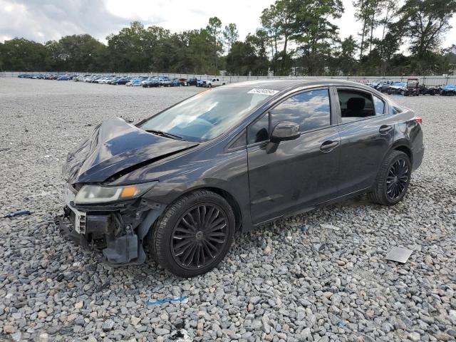 HONDA CIVIC LX 2013 with VIN 19XFB2F54DE006593 - Photo from auction