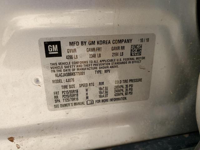 Photo 14 from auction – 2019 BUICK ENCORE PRE with VIN KL4CJASB6KB775001