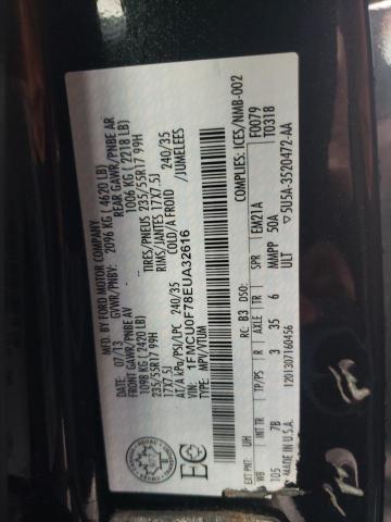 Photo 14 from auction – 2014 FORD ESCAPE S with VIN 1FMCU0F78EUA32616