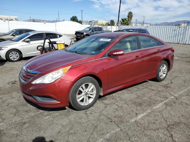 HYUNDAI SONATA GLS 2014 with VIN 5NPEB4AC1EH893340 - Photo from auction