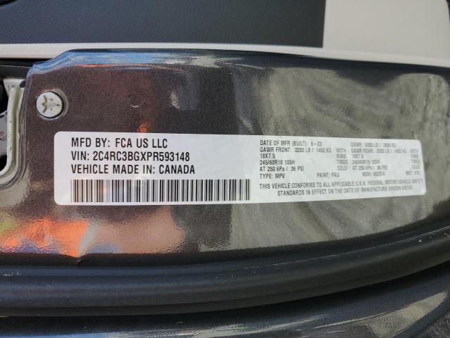 Photo 14 from auction – 2023 CHRYSLER PACIFICA T with VIN 2C4RC3BGXPR593148