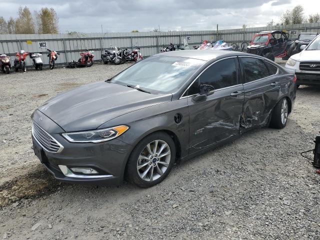 FORD FUSION SE 2017 with VIN 3FA6P0PU7HR126307 - Photo from auction