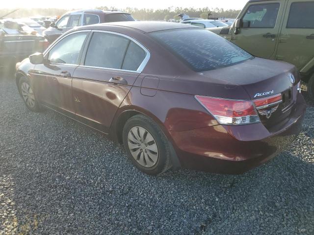 Photo 2 from auction – 2012 HONDA ACCORD LX with VIN 1HGCP2F31CA178652